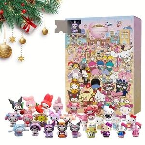 Advent Calendar!!! Hello Kitty!!! 24 Pieces!!!